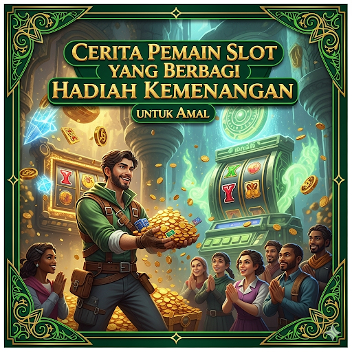 Cerita Pemain Slot yang Berbagi Hadiah Kemenangan untuk Amal